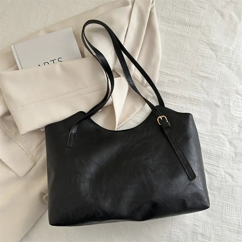 Women's Retro Tote Bag Large Capacity Brown